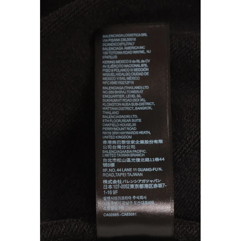 Balenciaga Hand-Painted Letter Logo Print Shorts