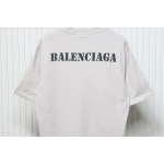 Balenciaga Unisex Stencil Type Medium-fit T-shirt in Vintage-jersey