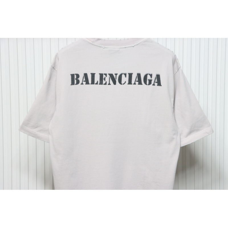 Balenciaga Unisex Stencil Type Medium-fit T-shirt in Vintage-jersey