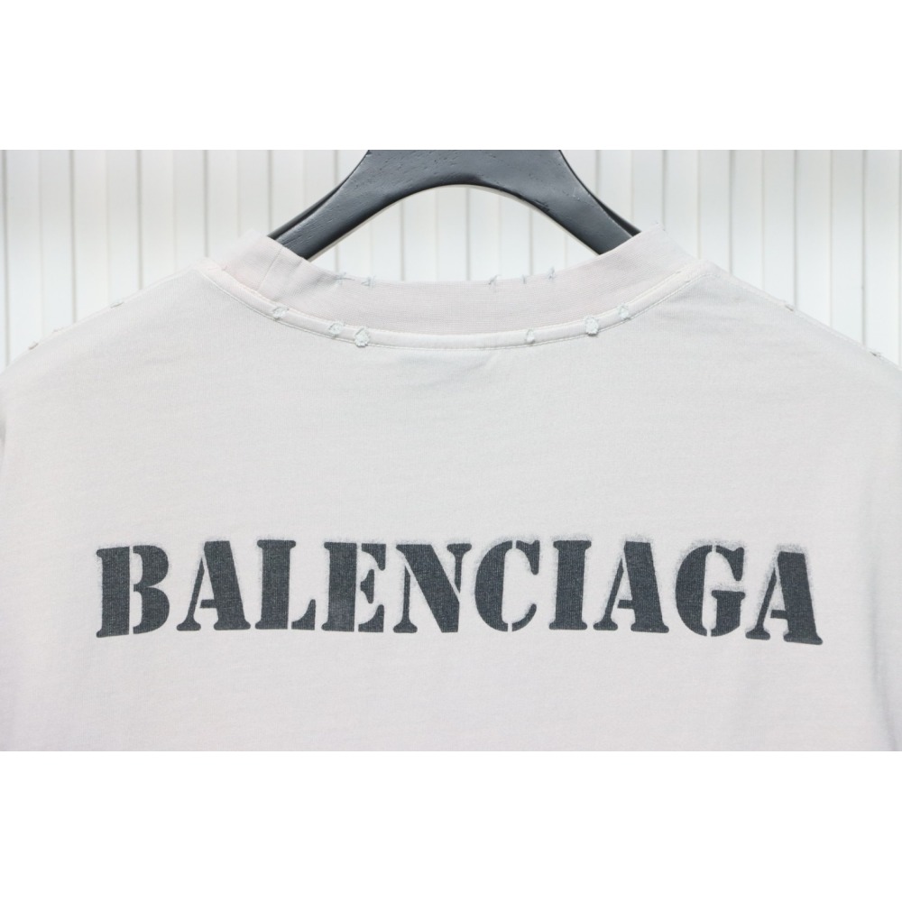 Balenciaga Unisex Stencil Type Medium-fit T-shirt in Vintage-jersey