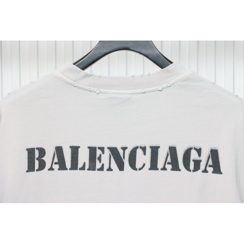 Balenciaga Unisex Stencil Type Medium-fit T-shirt in Vintage-jersey