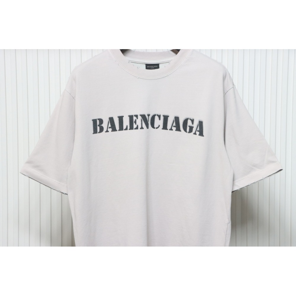 Balenciaga Unisex Stencil Type Medium-fit T-shirt in Vintage-jersey