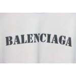 Balenciaga Unisex Stencil Type Medium-fit T-shirt in Vintage-jersey
