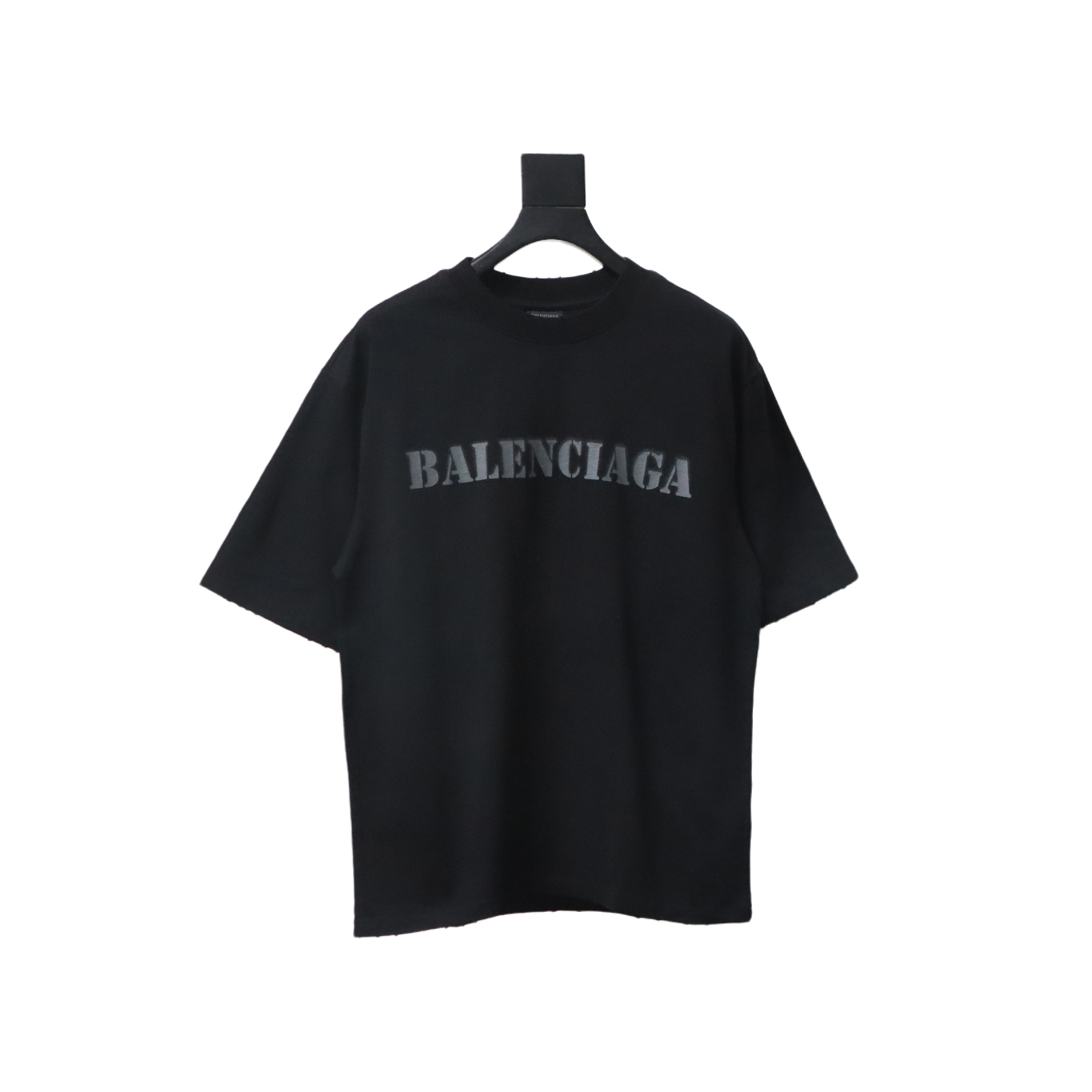 Balenciaga Unisex Stencil Type Medium-fit T-shirt in Vintage-jersey