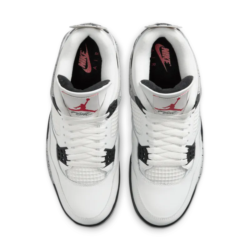 PK God Batch Air Jordan 4 Retro OG 'White Cement' FV5029-100