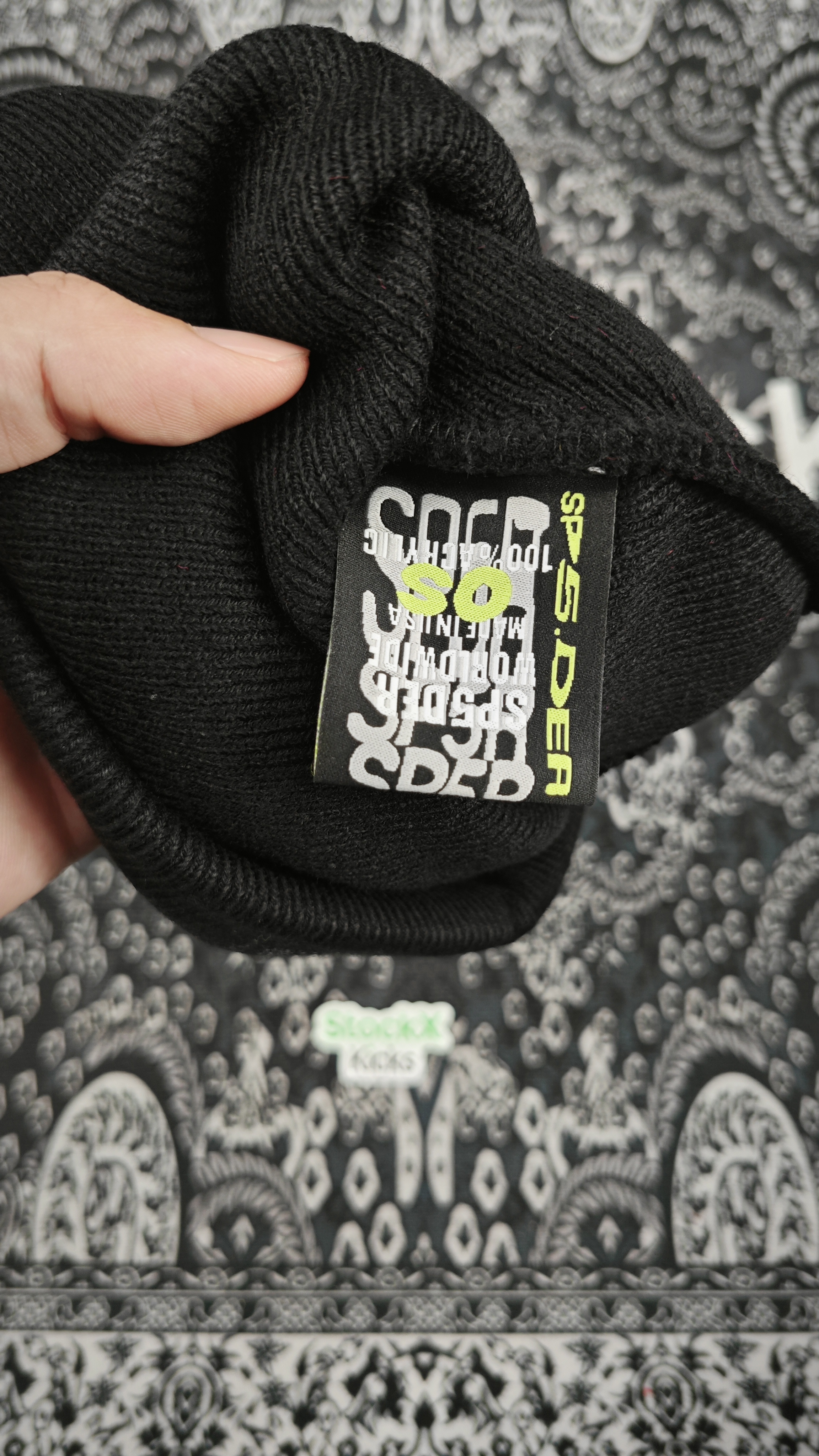 Sp5der Web Beanies Black/Brown/Purple/Pink/Green/Orange EG80