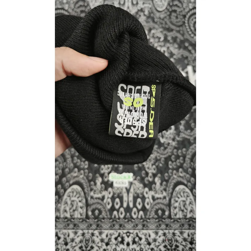 Sp5der Web Beanies Black/Brown/Purple/Pink/Green/Orange EG80