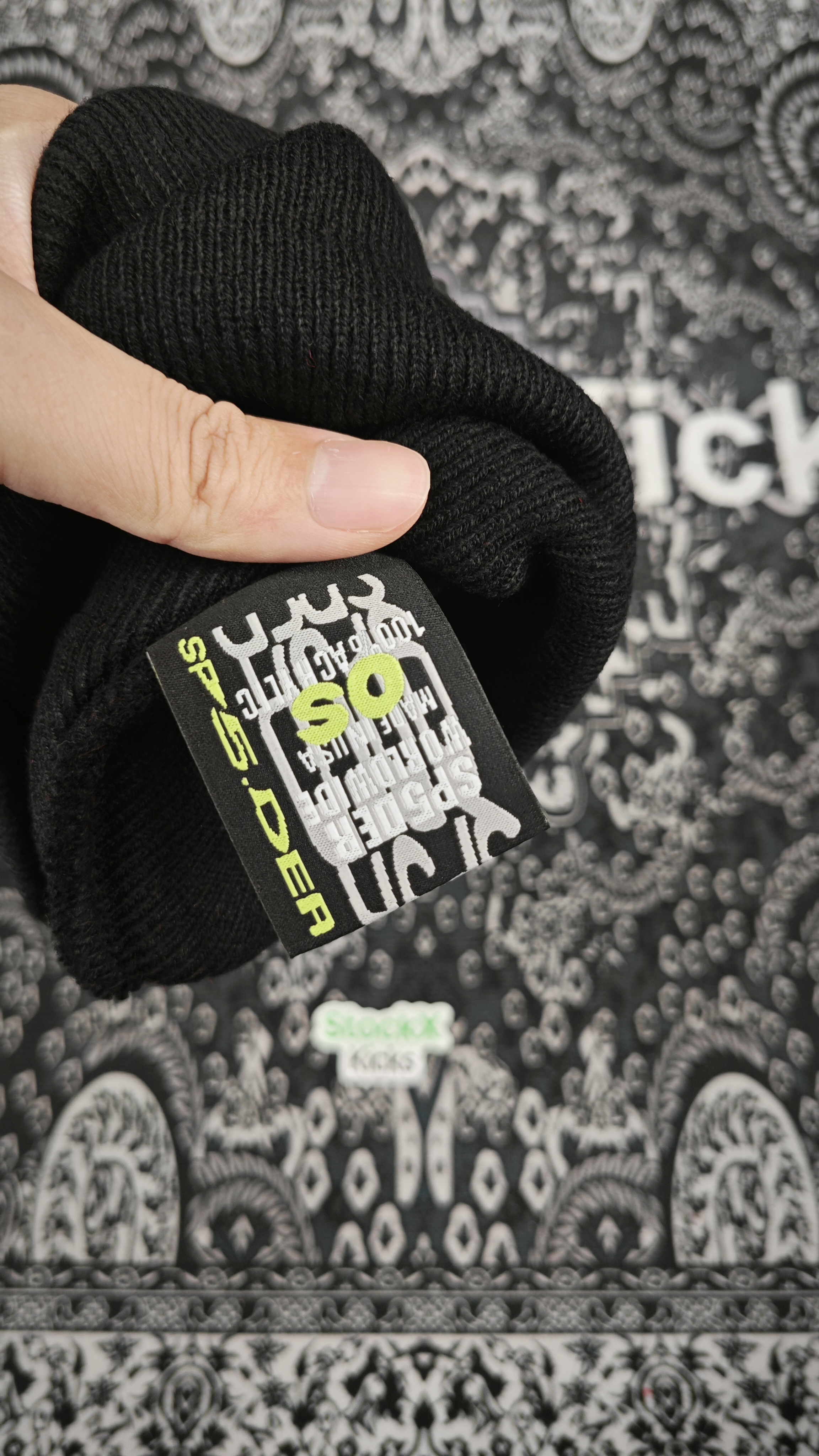 Sp5der Web Beanies Black/Brown/Purple/Pink/Green/Orange EG80