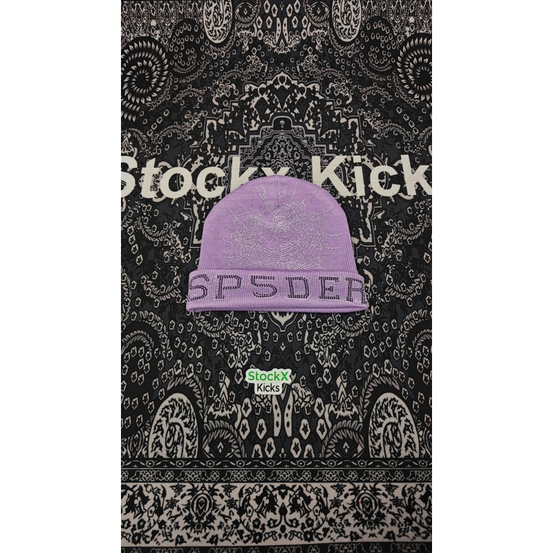 Sp5der Web Beanies Black/Brown/Purple/Pink/Green/Orange EG80