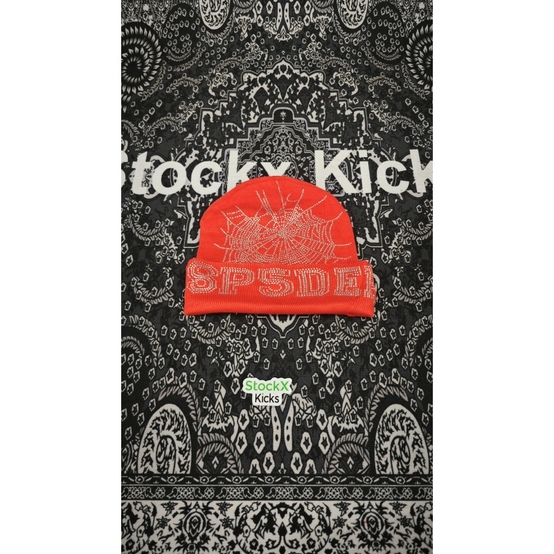 Sp5der Web Beanies Black/Brown/Purple/Pink/Green/Orange EG80