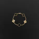 Van Cleef & Arpels Sweet Alhambra Bracelet Onyx/Gold