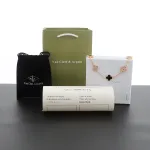 Van Cleef & Arpels Sweet Alhambra Bracelet Onyx/Rose Gold