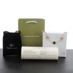 Van Cleef & Arpels Sweet Alhambra Bracelet Turquoise/Rose Gold