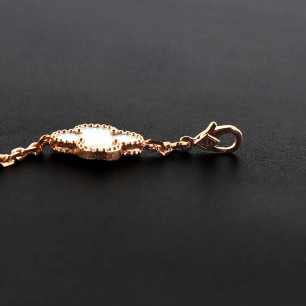 Van Cleef & Arpels Sweet Alhambra Bracelet White mother-of-pearl/rose gold