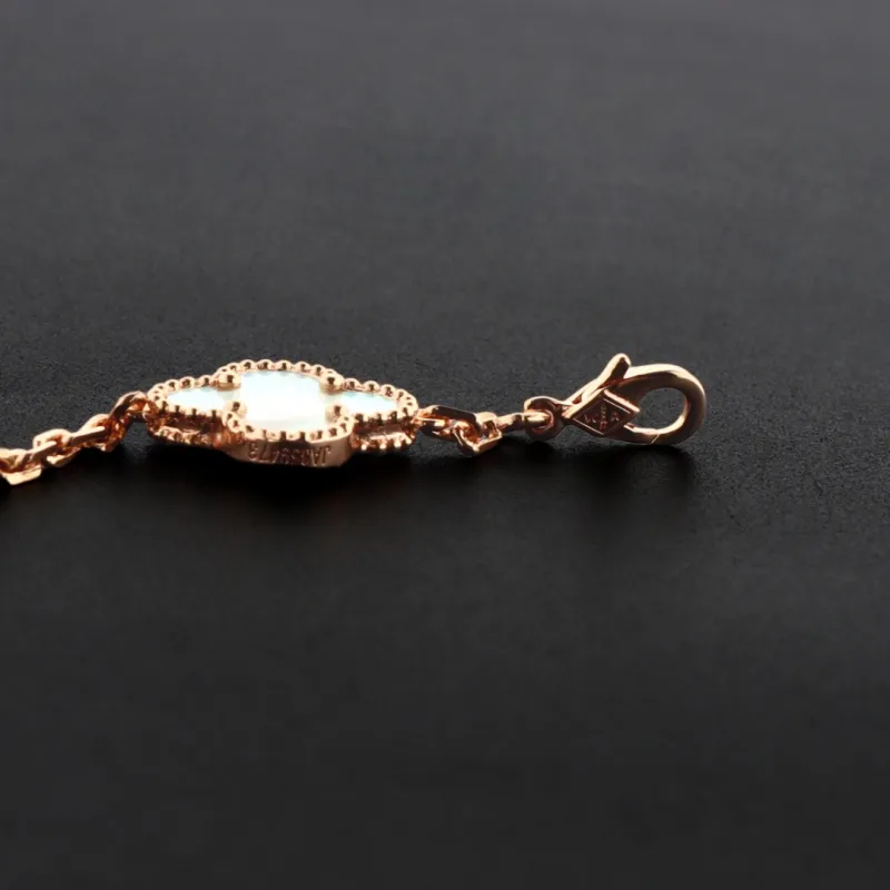 Van Cleef & Arpels Sweet Alhambra Bracelet White mother-of-pearl/rose gold