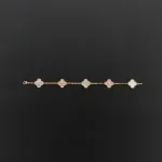 Van Cleef & Arpels Sweet Alhambra Bracelet White mother-of-pearl/rose gold