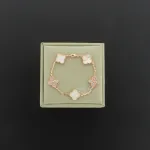 Van Cleef & Arpels Sweet Alhambra Bracelet White mother-of-pearl/rose gold