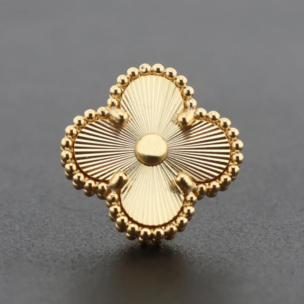 Van Cleef & Arpels Vintage Alhambra Earrings Gold