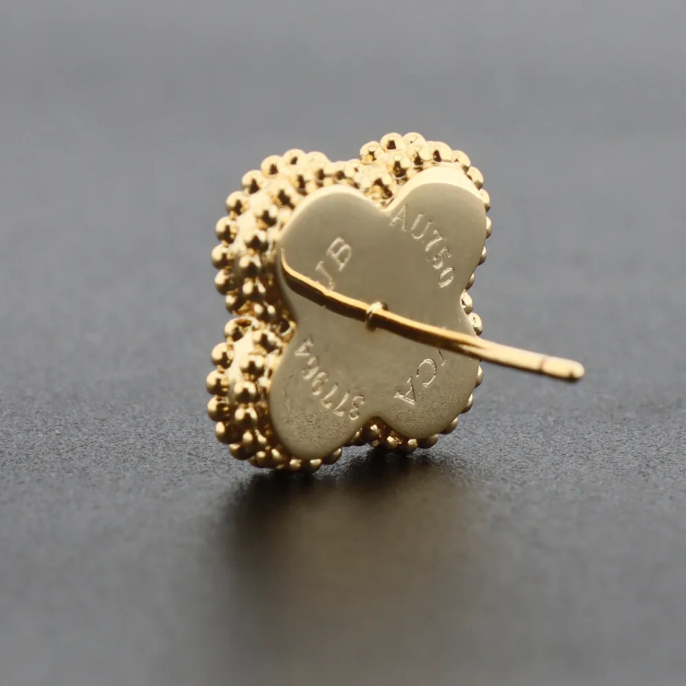 Van Cleef & Arpels Vintage Alhambra Earrings Gold