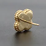 Van Cleef & Arpels Vintage Alhambra Earrings Gold