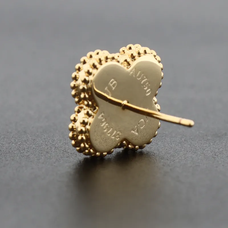 Van Cleef & Arpels Vintage Alhambra Earrings Gold