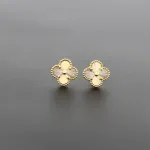 Van Cleef & Arpels Vintage Alhambra Earrings Gold