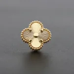 Van Cleef & Arpels Vintage Alhambra Earrings Gold