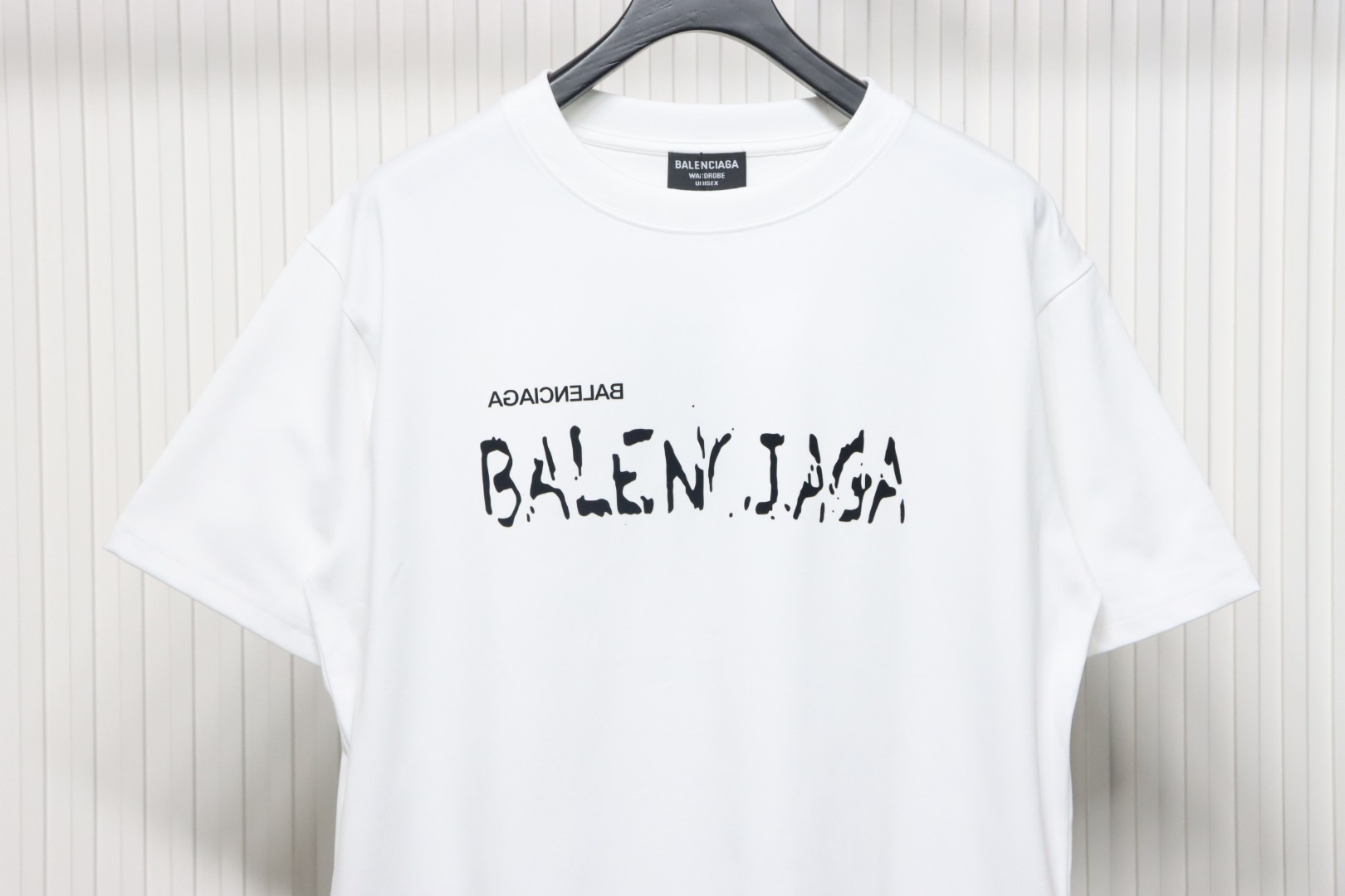 Balenciaga Mottled Letters T-Shirt