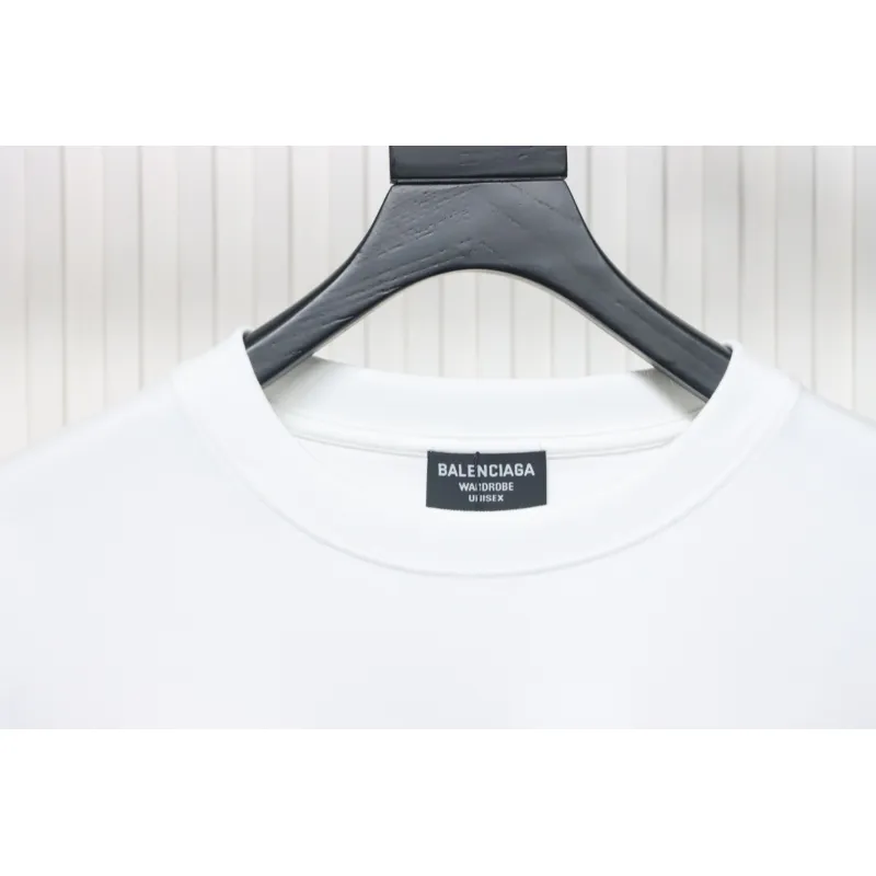 Balenciaga Mottled Letters T-Shirt