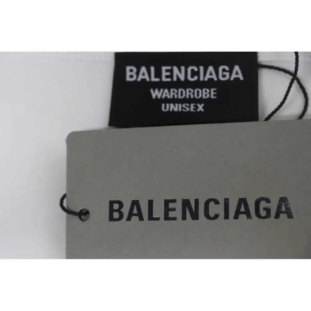Balenciaga Mottled Letters T-Shirt