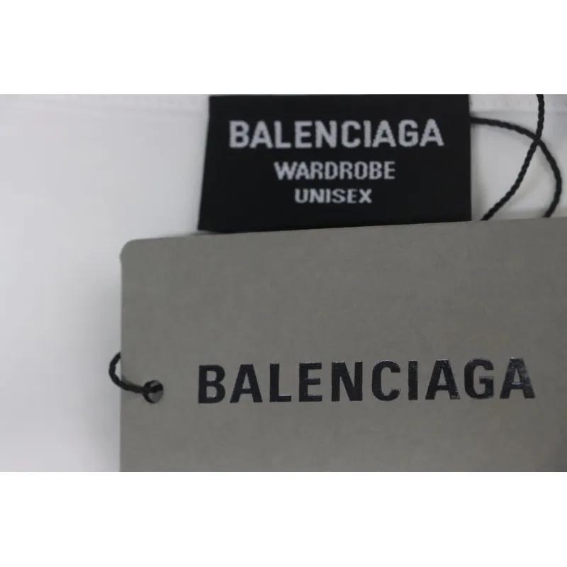 Balenciaga Mottled Letters T-Shirt