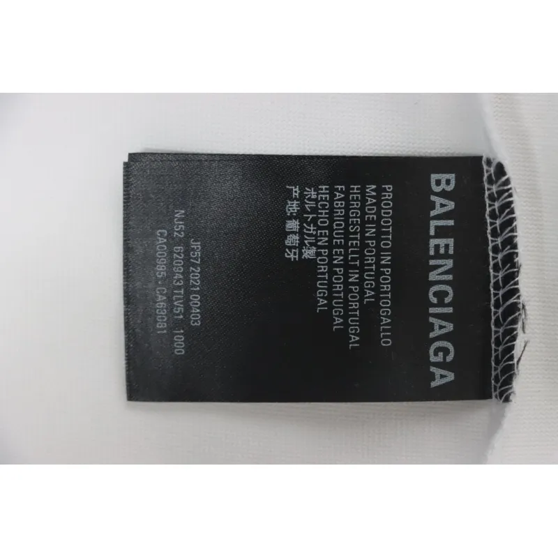 Balenciaga Mottled Letters T-Shirt