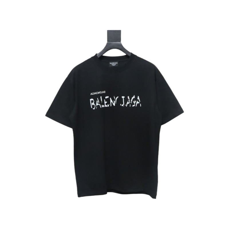Balenciaga Mottled Letters T-Shirt