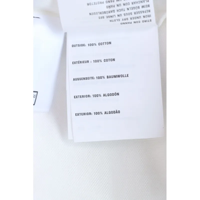 Prada Basic Letter Logo Business polo T-shirt