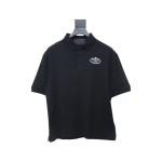 Prada Basic Letter Logo polo T-shirt