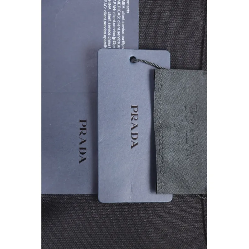 Prada Basic Letter Logo polo T-shirt