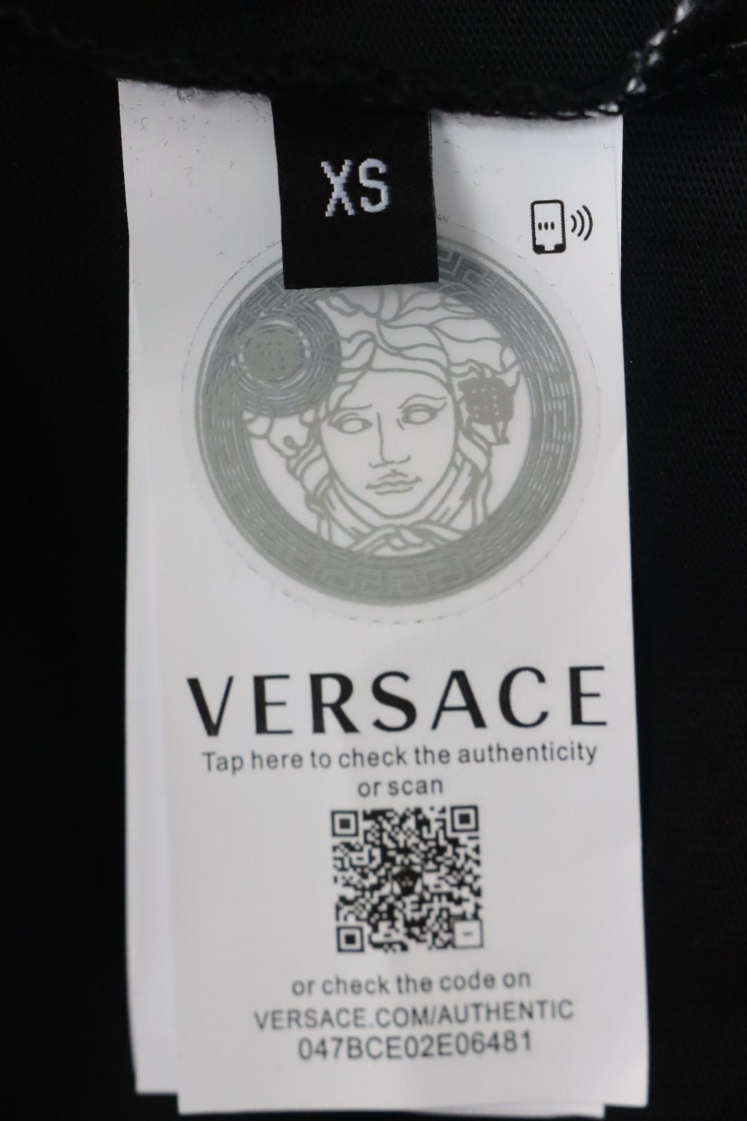 VERSACE Checkered Medusa Avatar T-shirt