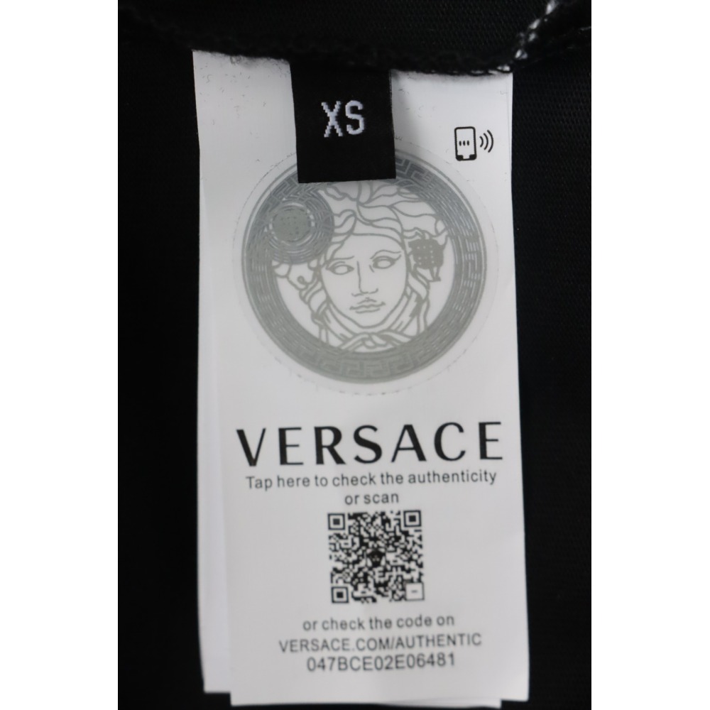 VERSACE Checkered Medusa Avatar T-shirt