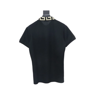 VERSACE Embroidered Logo Polo T-shirt 02