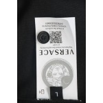 VERSACE Embroidered Logo Polo T-shirt