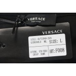 VERSACE Embroidered Logo Polo T-shirt
