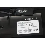 VERSACE Embroidered Logo Polo T-shirt