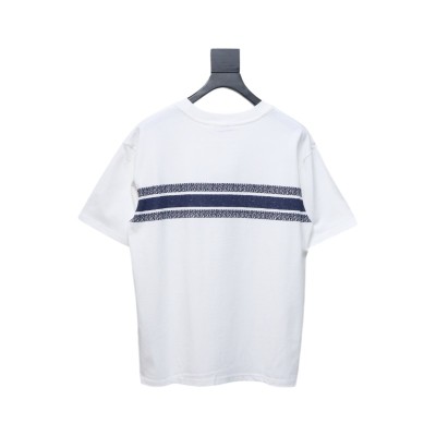 Dior 23ss Blue Stripes T-shirt 02
