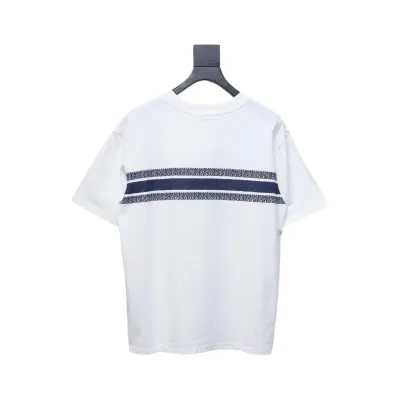 Dior 23ss Blue Stripes T-shirt 02
