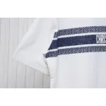 Dior 23ss Blue Stripes T-shirt