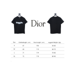 Dior 25ss Halo Print T-shirt Black