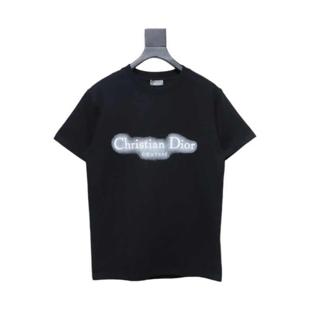 Dior 25ss Halo Print T-shirt Black