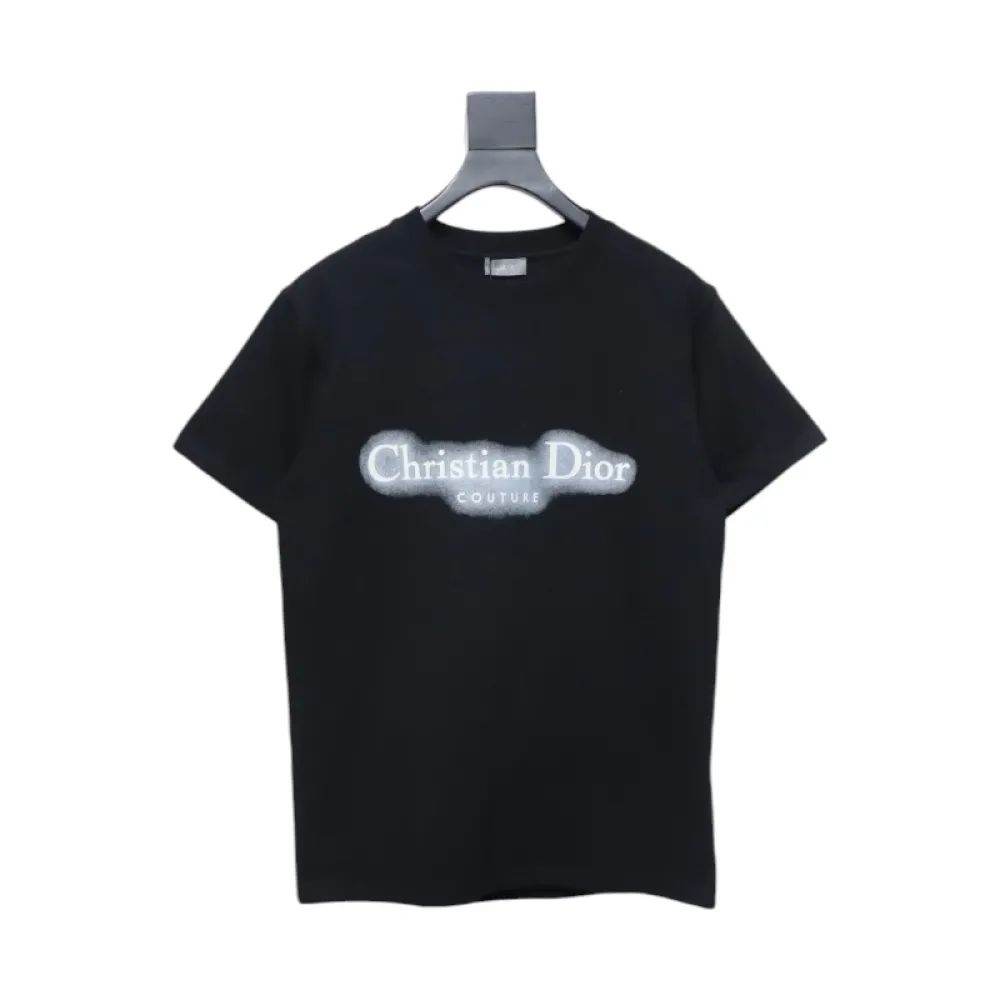 Dior 25ss Halo Print T-shirt Black