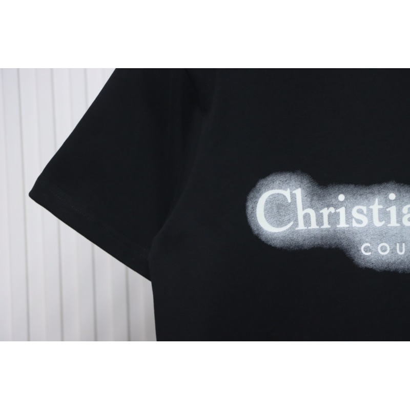 Dior 25ss Halo Print T-shirt Black