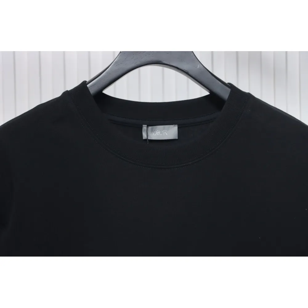 Dior 25ss Halo Print T-shirt Black